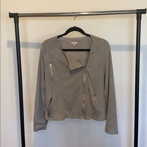 Pixley Tevenly faux suede jacket